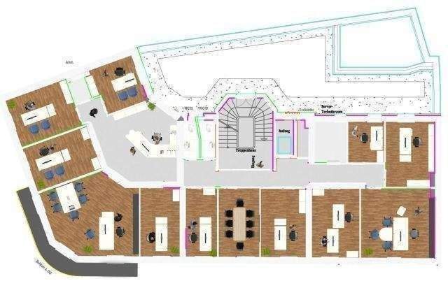 Gewerbeobjekt Düsseldorf Stadtmitte - 1 Zimmer, 230 m&sup2;, 3.105&euro; | Angebot:26107070