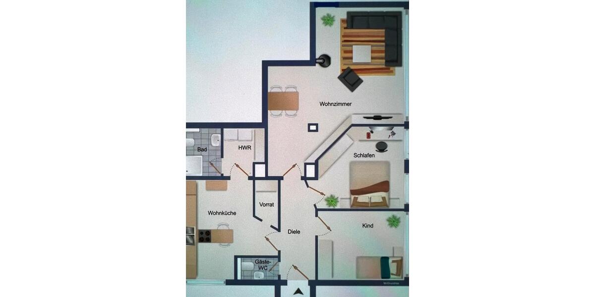 Bungalow Mönchengladbach Nord - 3 Zimmer, 98 m&sup2;, 299.000&euro; | Angebot:26216228