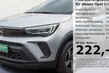 Opel Crossland (X) 19.890 km 18.888 &euro; Düsseldorf 40231
