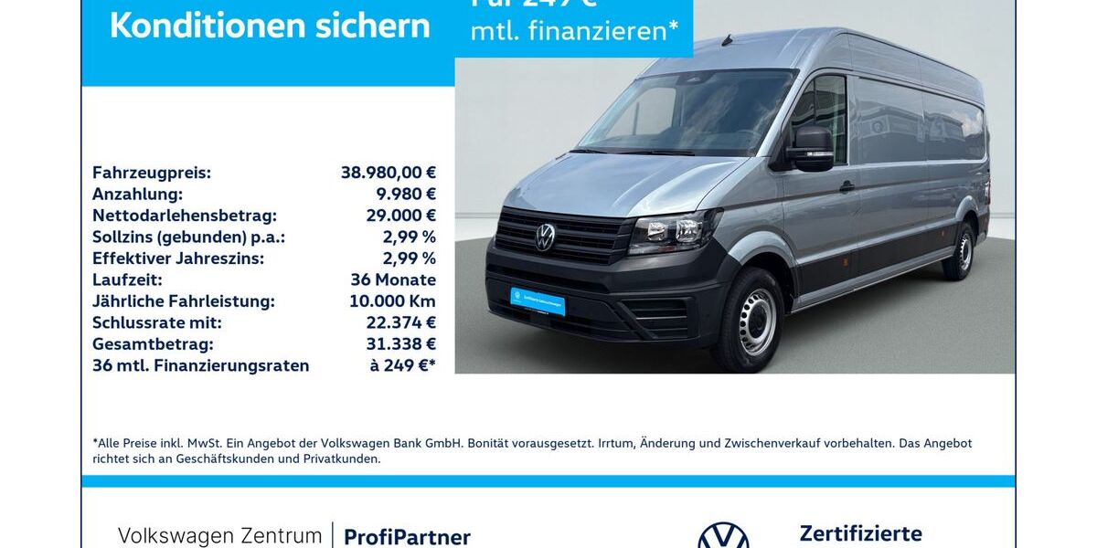 VW Crafter 27.196 km 37.480 &euro; Leverkusen 51379