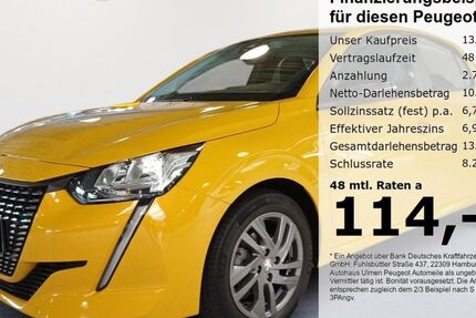 Peugeot 208 42.112 km 13.690 &euro; Düsseldorf 40233