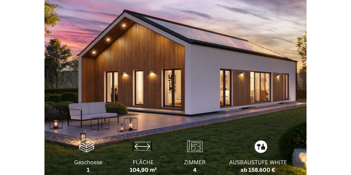 Bungalow Schwalmtal Amern - 4 Zimmer, 105 m&sup2;, 363.400&euro; | Angebot:25771462