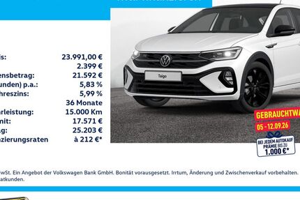 VW Taigo 19.534 km 23.991 &euro; Krefeld 47803