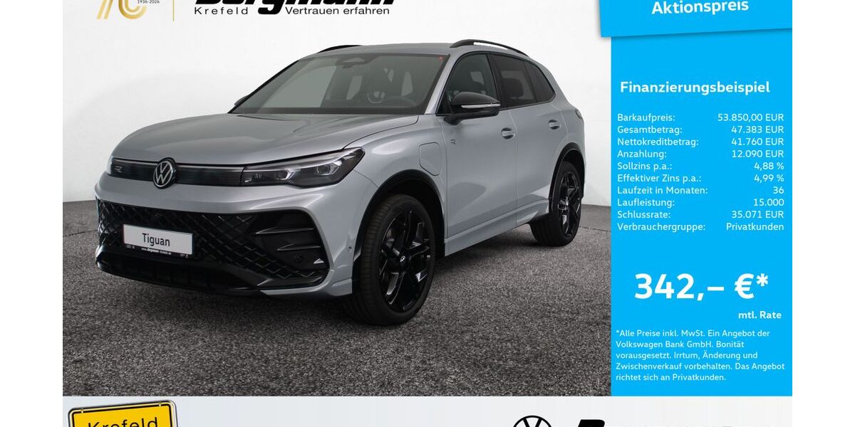 VW Tiguan 8.000 km 53.850 &euro; Krefeld 47803