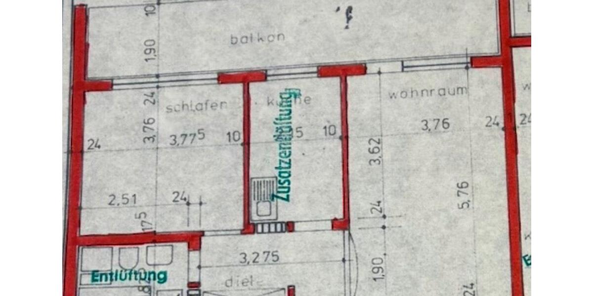 Etagenwohnung Bergheim - 2 Zimmer, 58 m&sup2;, 1.100&euro; | Angebot:25900253