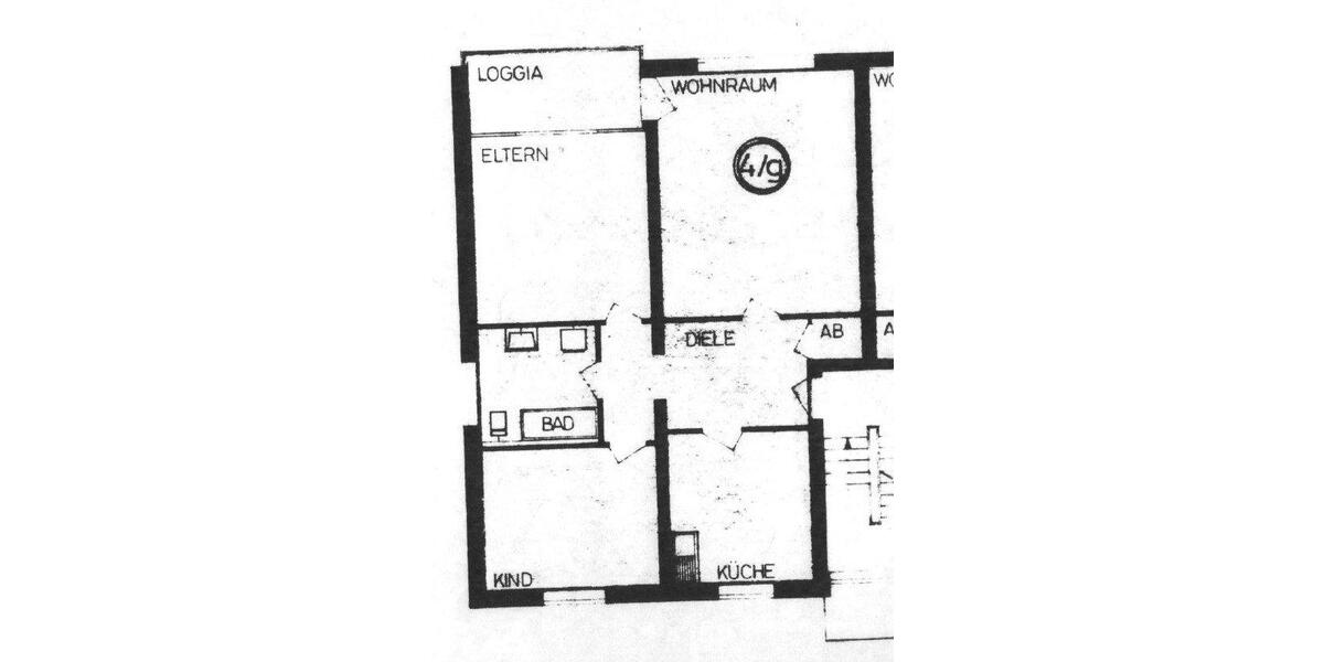 Etagenwohnung Kerpen - 3 Zimmer, 78 m&sup2;, 222.000&euro; | Angebot:26263061