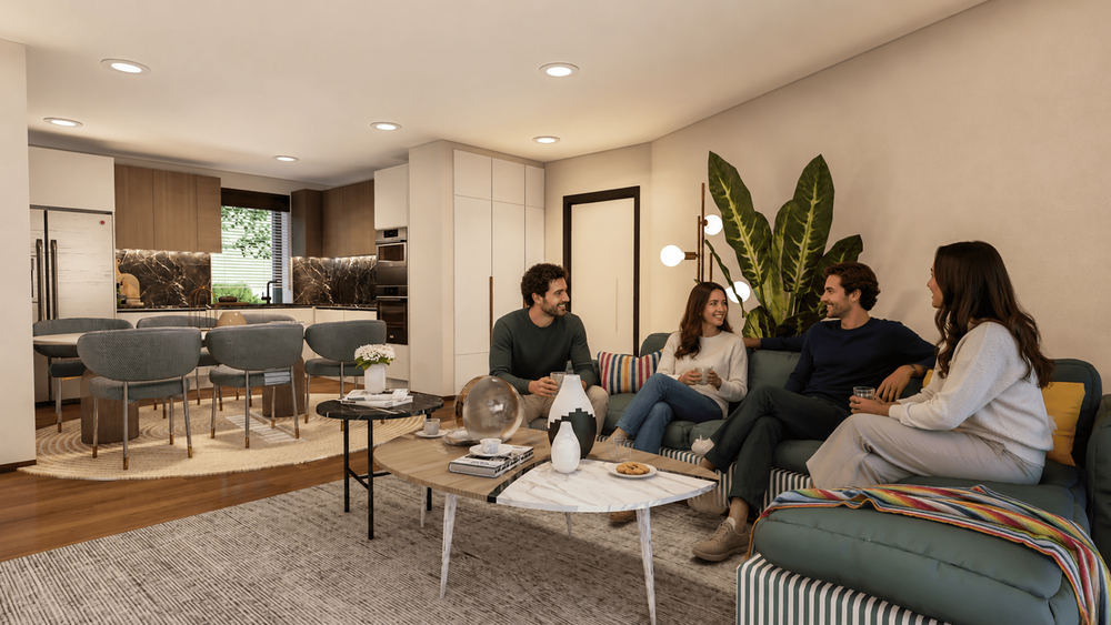 Etagenwohnung Viersen Hülsdonk - 4 Zimmer, 95 m&sup2;, 412.000&euro; | Angebot:27249735