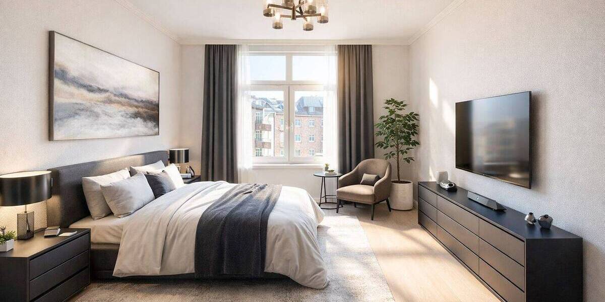 Etagenwohnung Düsseldorf Bilk - 2 Zimmer, 66 m&sup2;, 249.000&euro; | Angebot:26107063