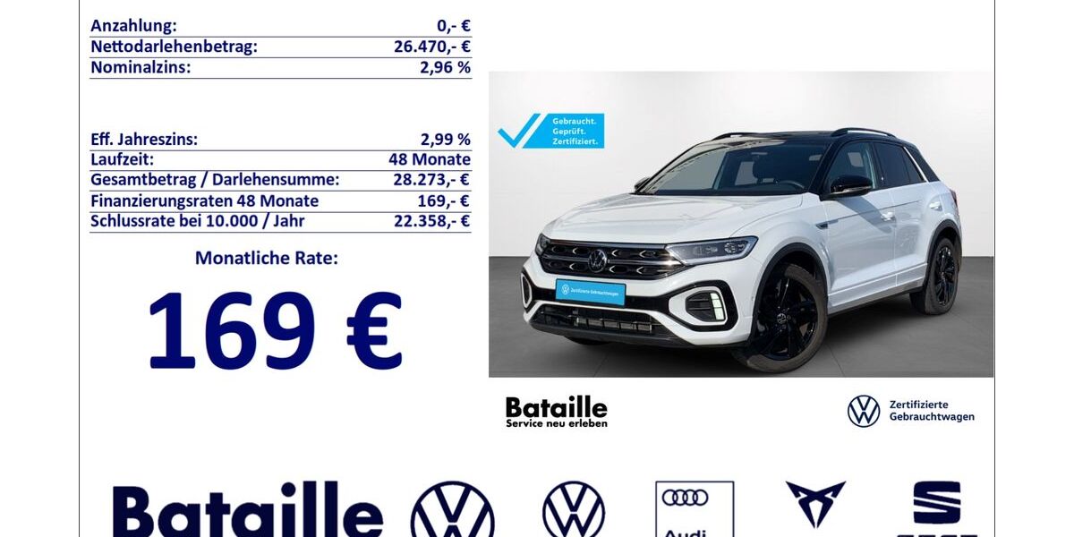 VW T-Roc 7.450 km 25.970 &euro; Jülich 52428