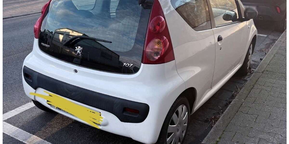 Peugeot 107 60.666 km 3.500 &euro; kaarst 41564