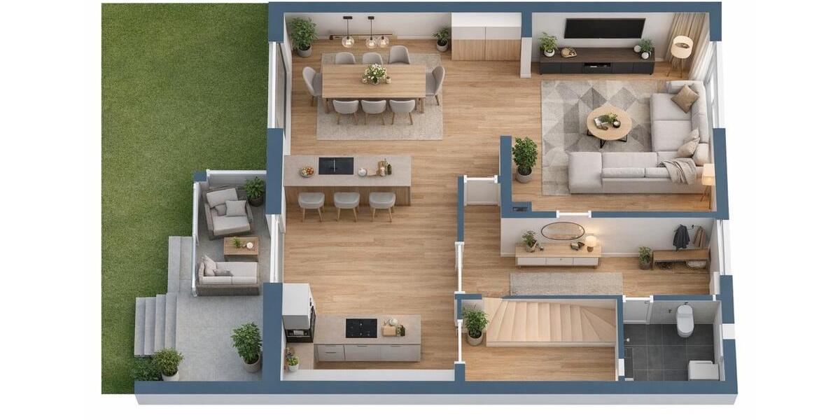 Reihenhaus Neuss Augustinusviertel - 6 Zimmer, 147 m&sup2;, 498.000&euro; | Angebot:26200572