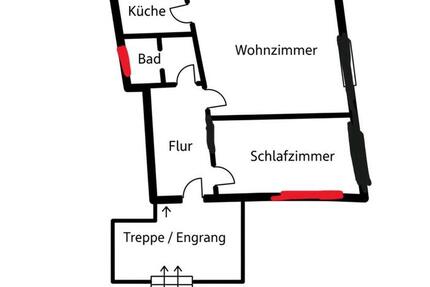 Wohnung Düsseldorf Stadtbezirk 7 - 1 Zimmer, 35 m&sup2;, 670&euro; | Angebot:25270821