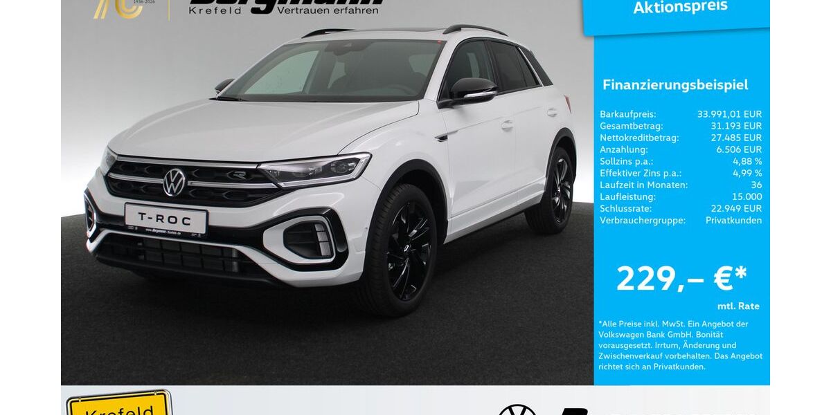 VW T-Roc 20.750 km 32.992 &euro; Krefeld 47803