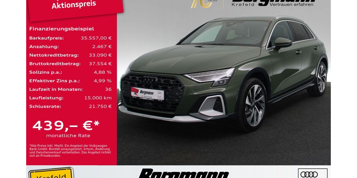 Audi A3 14.250 km 33.997 &euro; Krefeld 47803