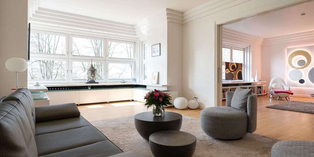 Etagenwohnung Df.-Golzheim Golzheim - 7 Zimmer, 248 m&sup2;, 2.925.000&euro; | Angebot:26181221