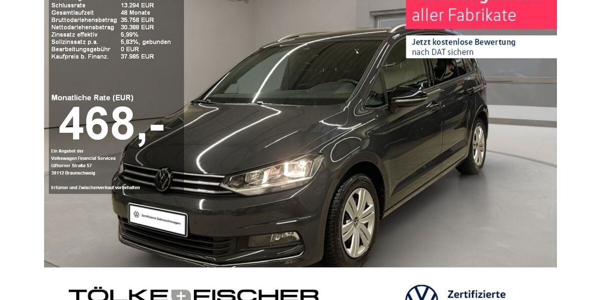 VW Touran 7.811 km 34.479 &euro; Krefeld 47805