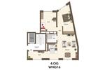 Etagenwohnung Düsseldorf Pempelfort - 3 Zimmer, 87 m&sup2;, 1.670&euro; | Angebot:26285178