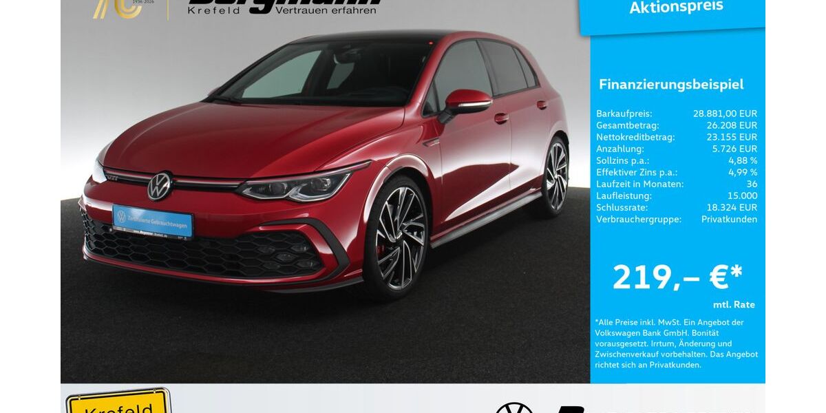 VW Golf 69.200 km 28.332 &euro; Krefeld 47803