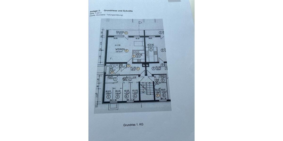 Etagenwohnung Neuss - 1 Zimmer, 52 m&sup2;, 165.000&euro; | Angebot:26958684
