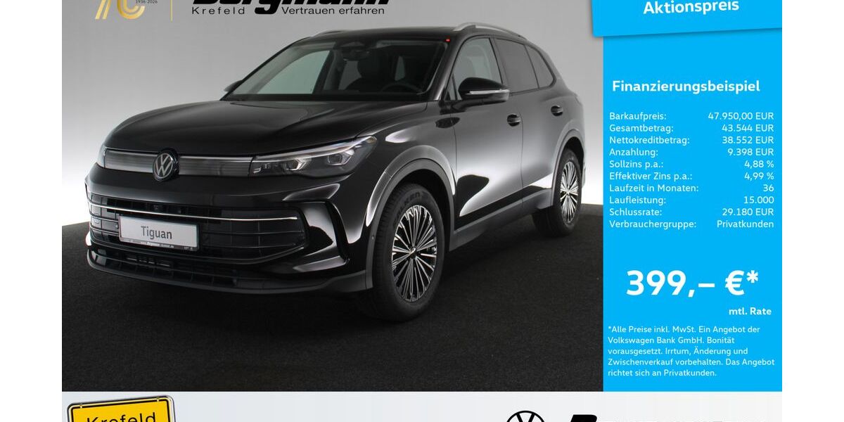 VW Tiguan 2.000 km 47.950 &euro; Krefeld 47803