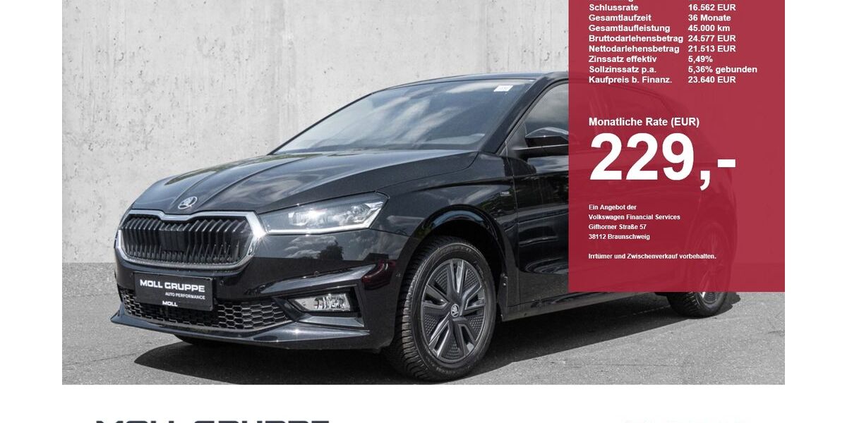 Skoda Fabia 8.796 km 23.640 &euro; Düsseldorf 40474