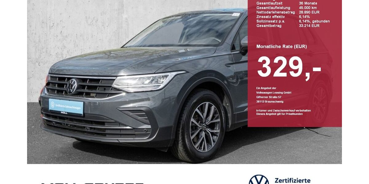 VW Tiguan 46.536 km 28.890 &euro; Düsseldorf 40474
