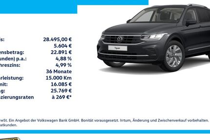 VW Tiguan 50.000 km 28.495 &euro; Krefeld 47803