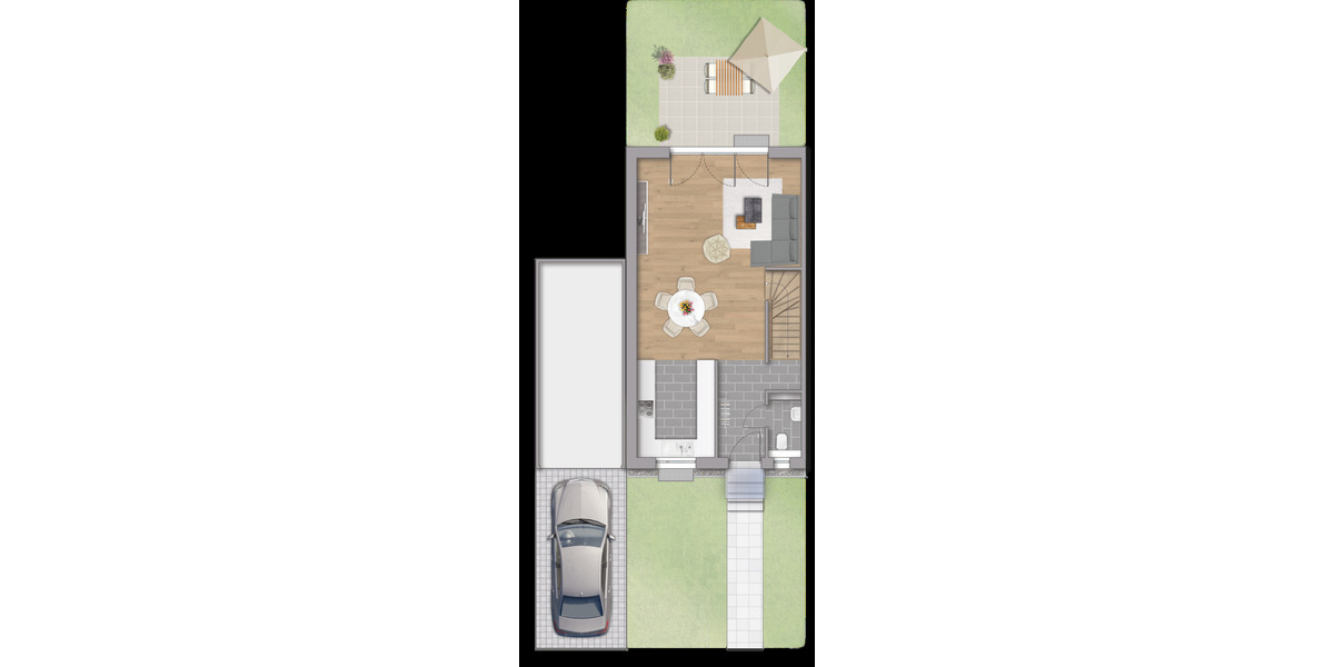 Doppelhaushälfte Grevenbroich Elsen - 5 Zimmer, 132 m&sup2;, 595.900&euro; | Angebot:25669661