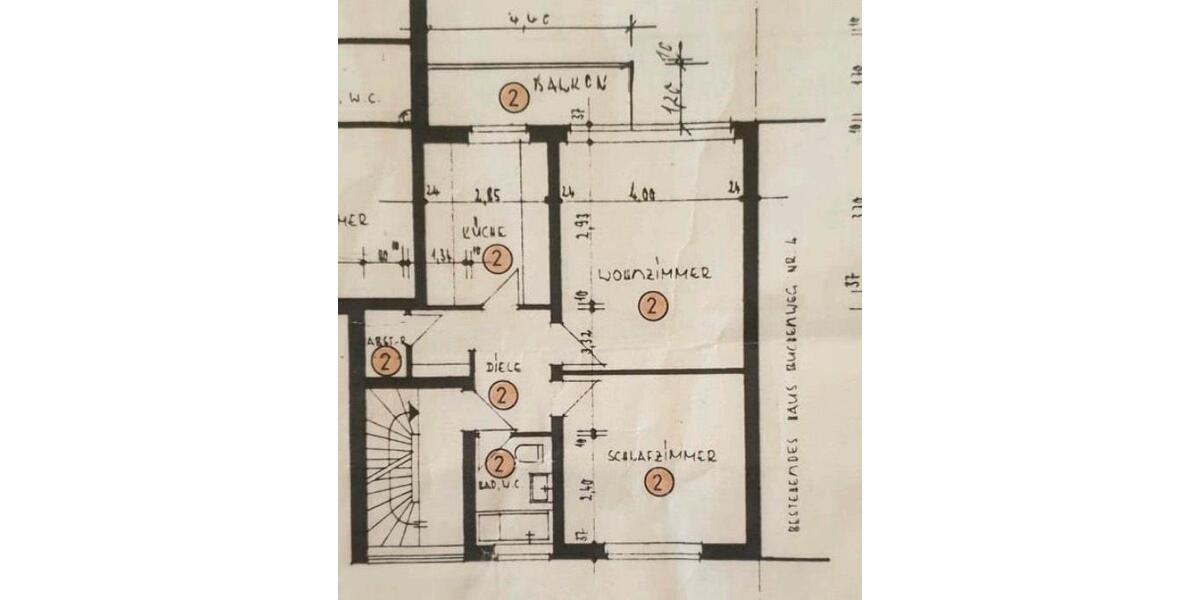 Etagenwohnung Grevenbroich - 2 Zimmer, 59 m&sup2;, 700&euro; | Angebot:26635313
