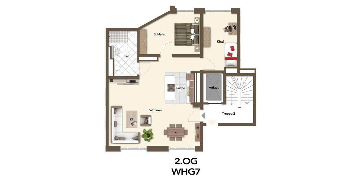 Etagenwohnung Düsseldorf Pempelfort - 3 Zimmer, 87 m&sup2;, 1.660&euro; | Angebot:25592051