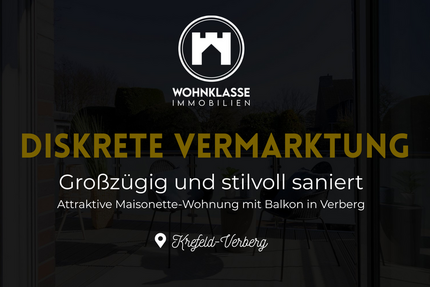 Wohnung Krefeld Hülser Berg - 3 Zimmer, 110 m&sup2;, 375.000&euro; | Angebot:25149090