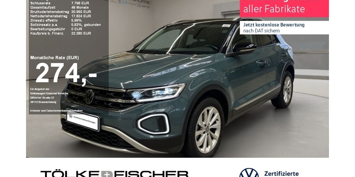 VW T-Roc 35.452 km 20.859 &euro; Krefeld 47805