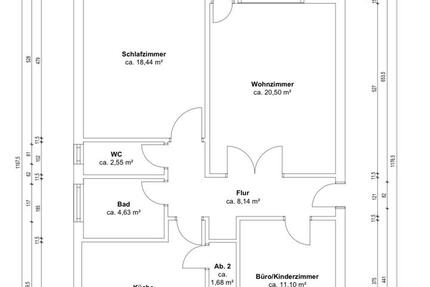 Wohnung Tönisvorst - 3 Zimmer, 83 m&sup2;, 169.000&euro; | Angebot:26161125