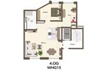 Etagenwohnung Düsseldorf Pempelfort - 3 Zimmer, 87 m&sup2;, 1.680&euro; | Angebot:24199381