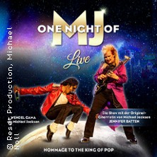 One Night of MJ - The Tribute to The King of Pop! 15.10.2026 NEW Box Mönchengladbach