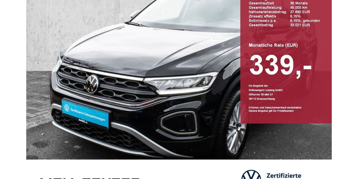 VW T-Roc 7.598 km 27.890 &euro; Düsseldorf 40474