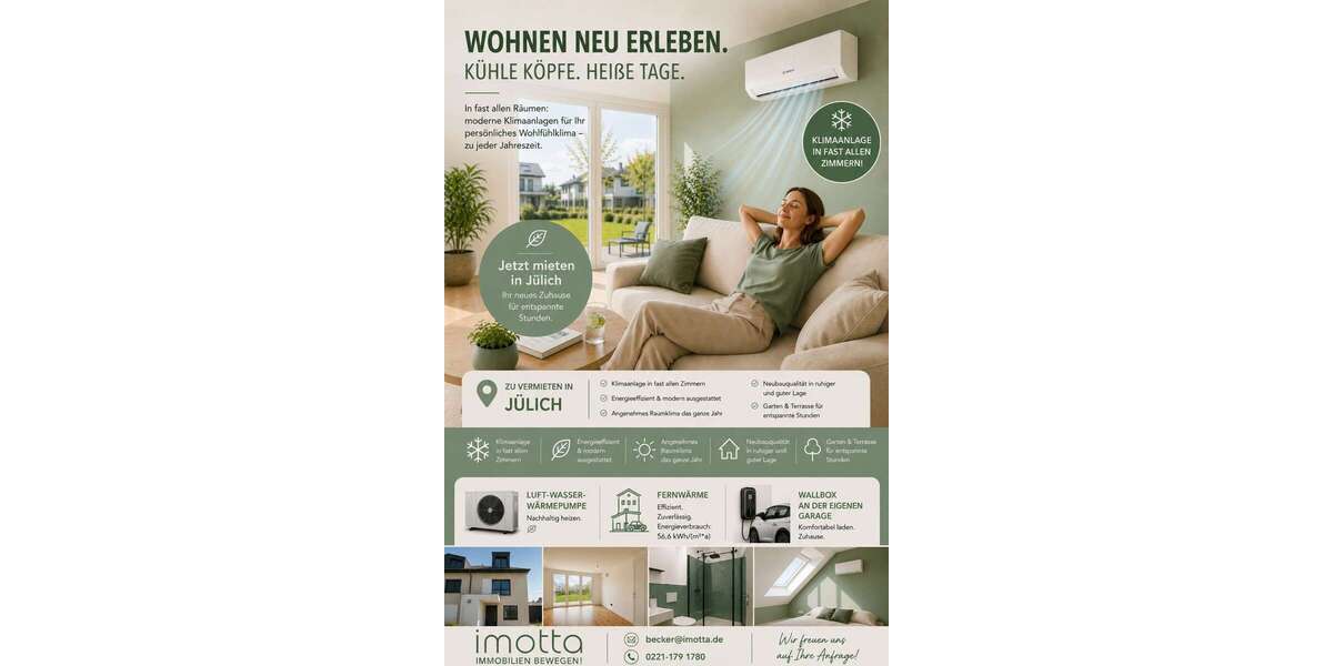 Einfamilienhaus Jülich - 5 Zimmer, 145 m&sup2;, 2.100&euro; | Angebot:26717541