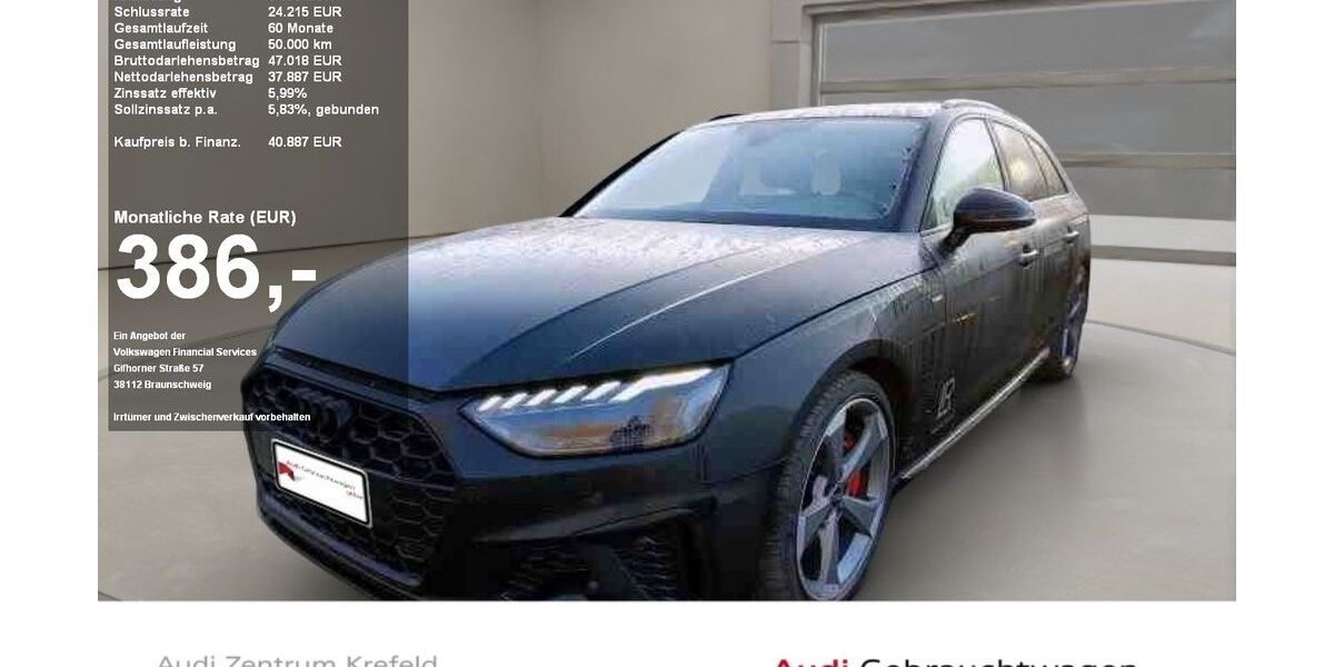 Audi A4 19.216 km 39.998 &euro; Krefeld 47805