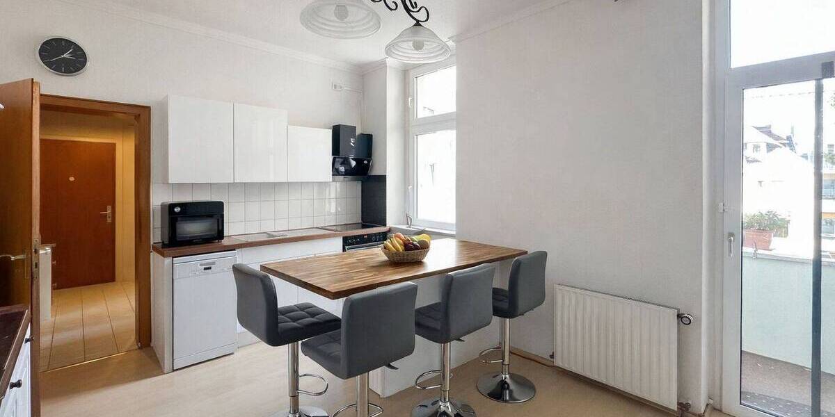 Etagenwohnung Düsseldorf Bilk - 2 Zimmer, 66 m&sup2;, 249.000&euro; | Angebot:26107063