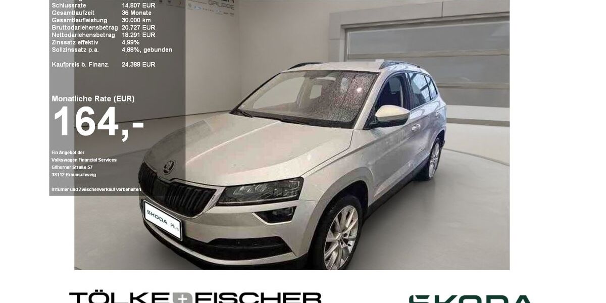 Skoda Karoq 34.950 km 22.289 &euro; Krefeld 47809