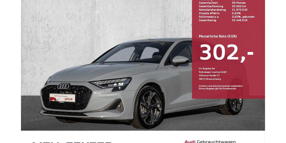 Audi A3 7.385 km 31.970 &euro; Düsseldorf 40549