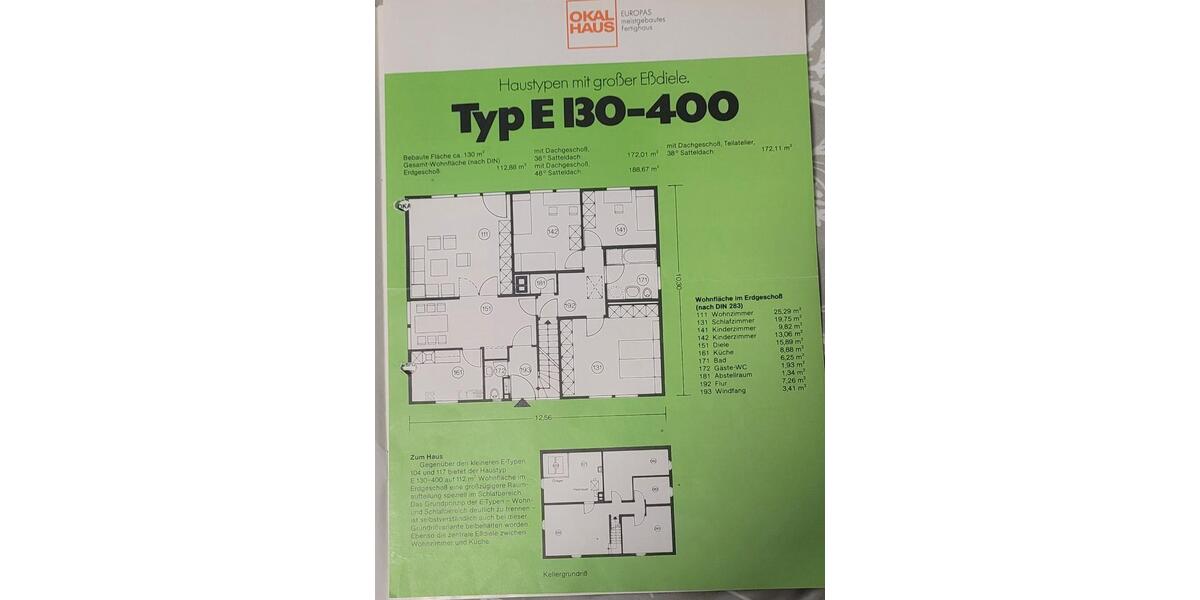 Einfamilienhaus Erkelenz - 8 Zimmer, 203 m&sup2;, 449.000&euro; | Angebot:24352170