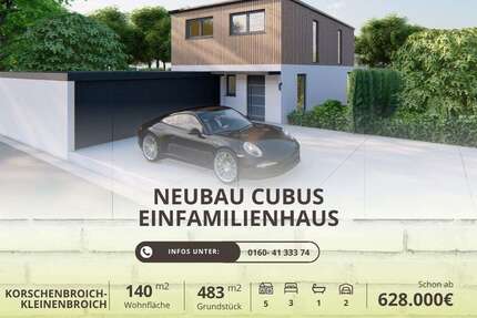 Haus Korschenbroich - 5 Zimmer, 140 m&sup2;, 628.000&euro; | Angebot:25922446