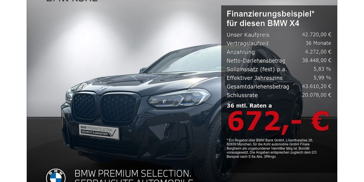 BMW X4 83.845 km 42.720 &euro; Bergheim 50126