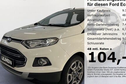 Ford EcoSport 87.295 km 9.333 &euro; Düsseldorf 40231
