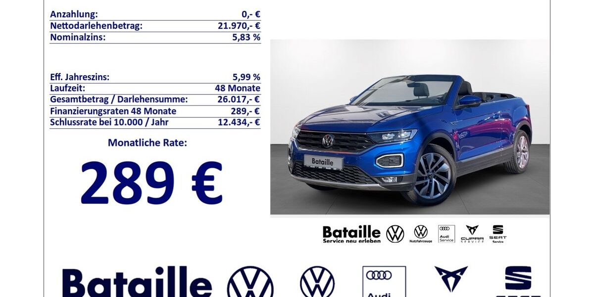 VW T-Roc 79.407 km 21.970 &euro; Jülich 52428