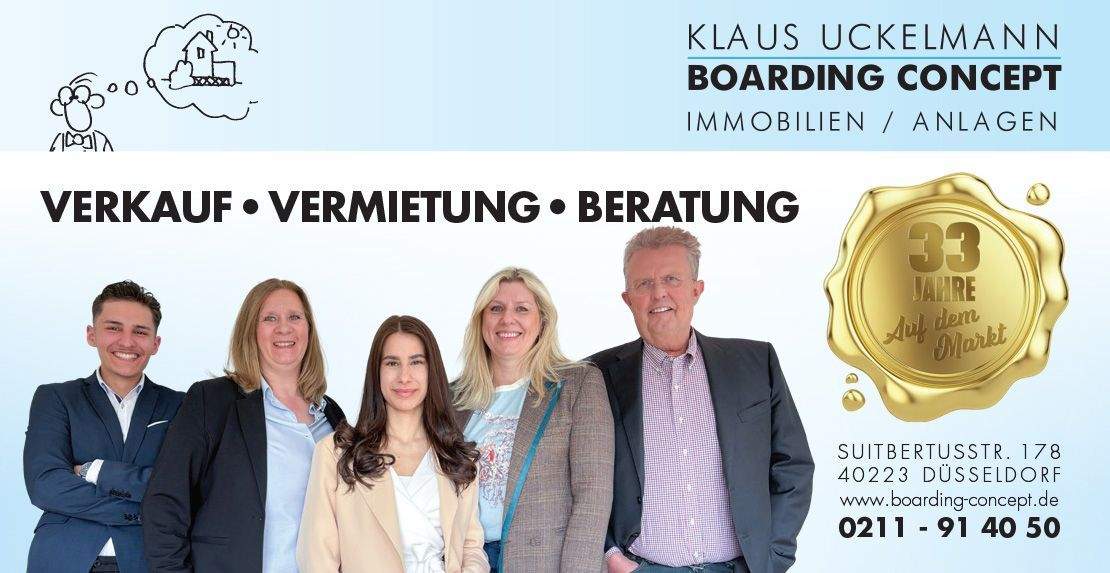 Etagenwohnung Düsseldorf Unterbach - 3 Zimmer, 73 m&sup2;, 365.000&euro; | Angebot:25666720