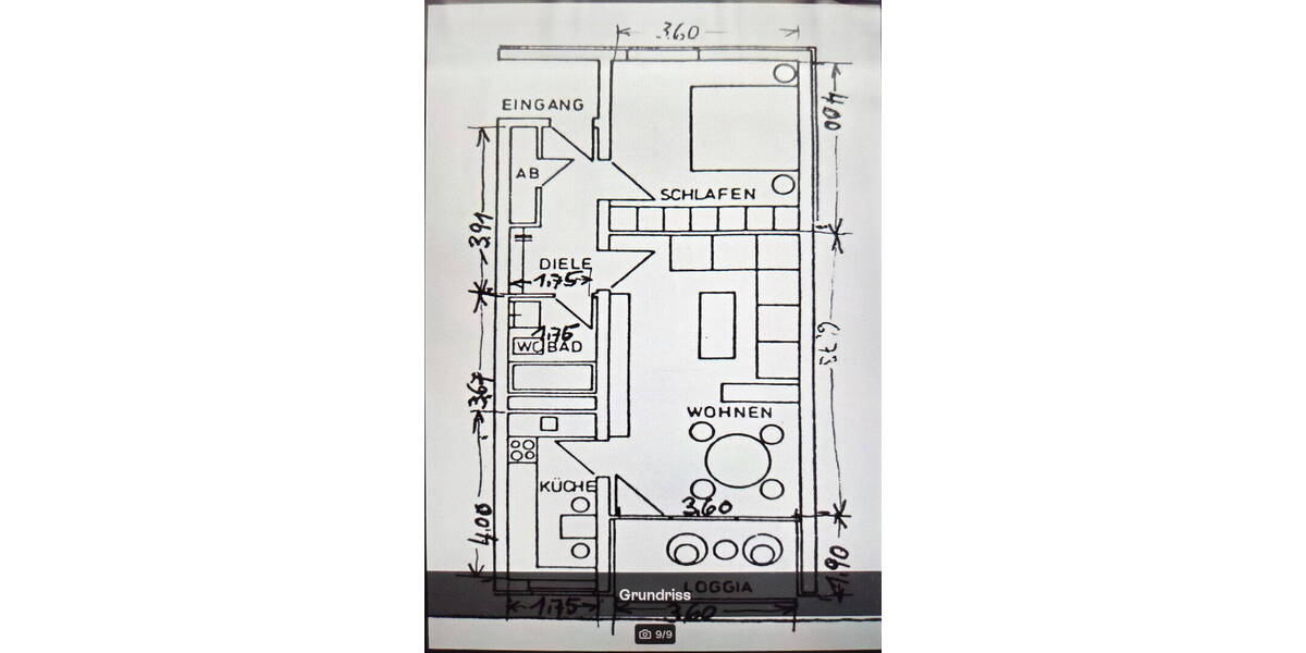 Etagenwohnung Krefeld Fischeln - 2 Zimmer, 62 m&sup2;, 140.000&euro; | Angebot:26116049