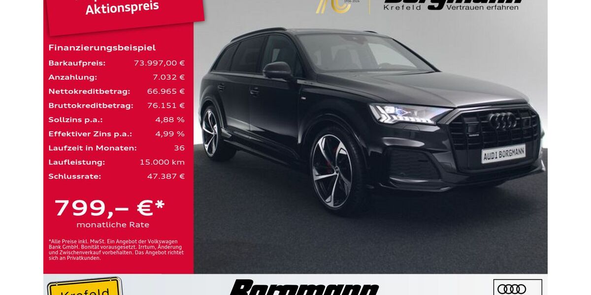 Audi Q7 46.450 km 73.997 &euro; Krefeld 47803