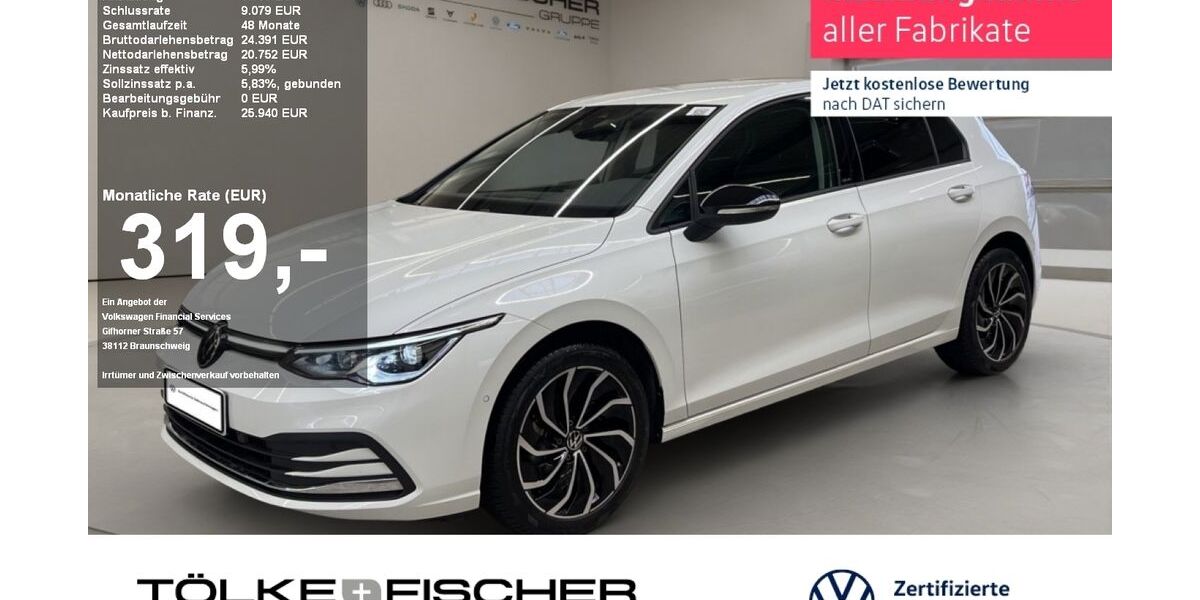 VW Golf 22.412 km 24.989 &euro; Krefeld 47805